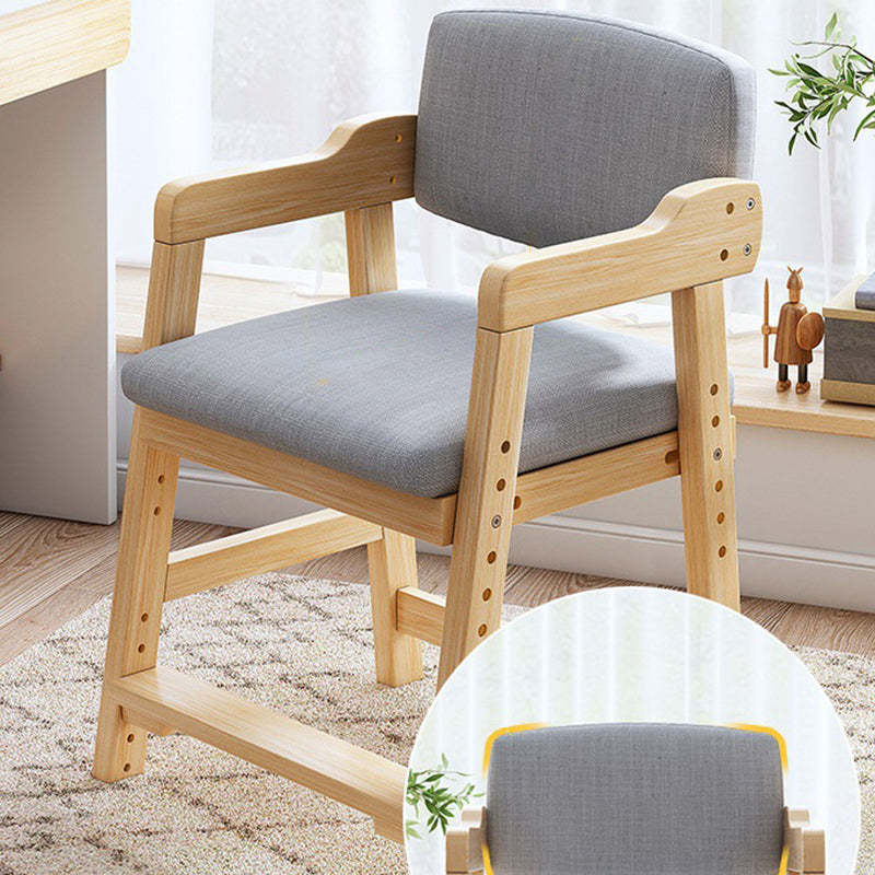 Modern Solid Wood High-Resilience Vanity Stool