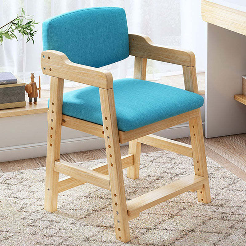 Blue minimalist solid high-resilience vanity stools