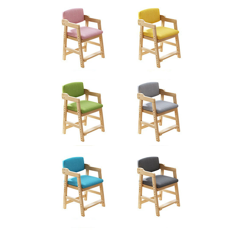 Modern Solid Wood High-Resilience Vanity Stool