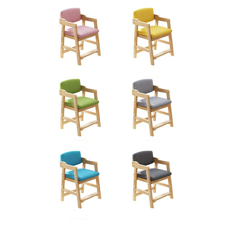 Modern Solid Wood High-Resilience Vanity Stool