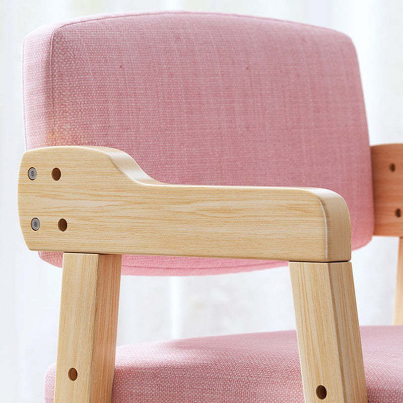 Modern Solid Wood High-Resilience Vanity Stool