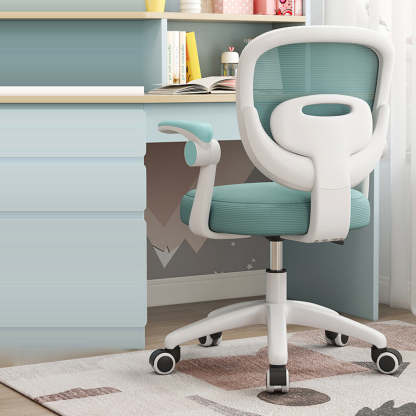 Modern Desk Chair with Armrest — Green