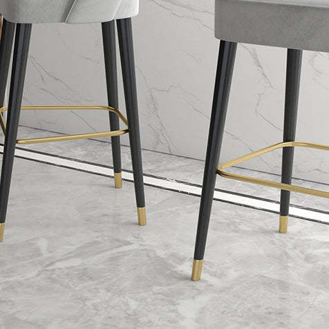 Modern Luxury High-Resilience Metal Bar Stool