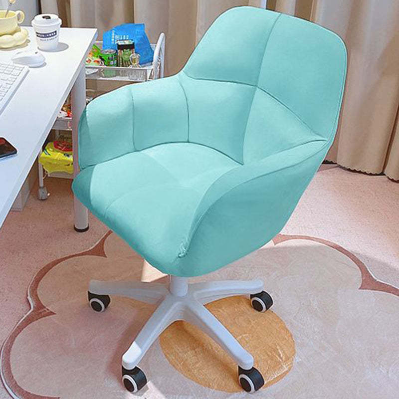 Contemporary Golden Velvet Desk Chair