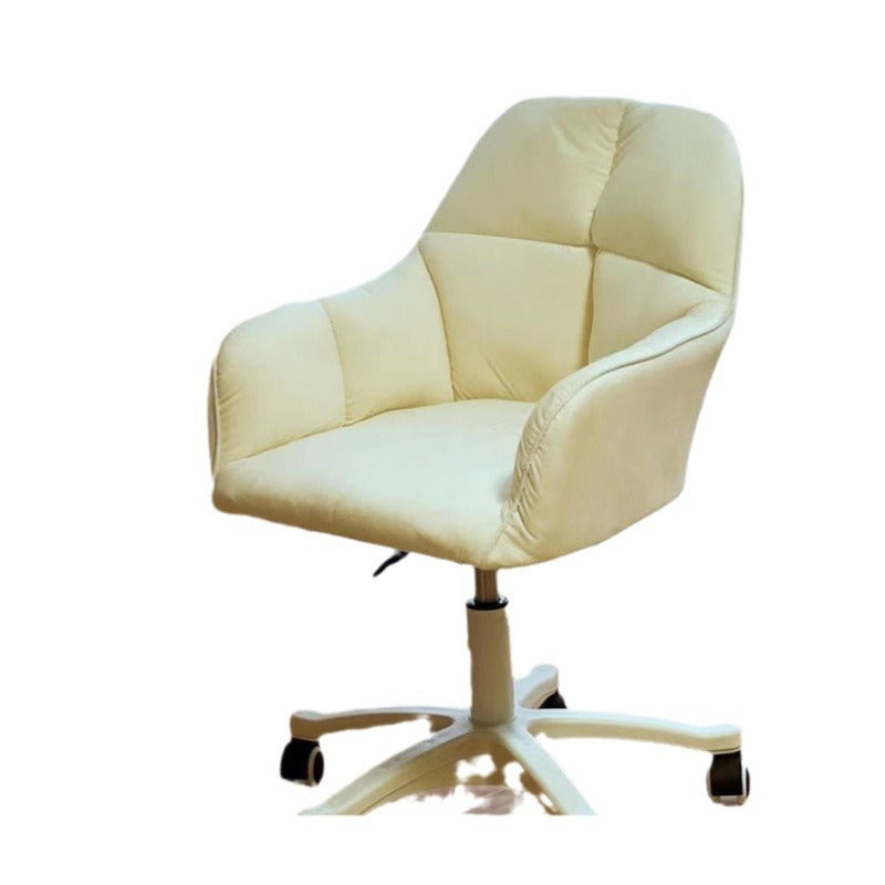Contemporary Golden Velvet Desk Chair