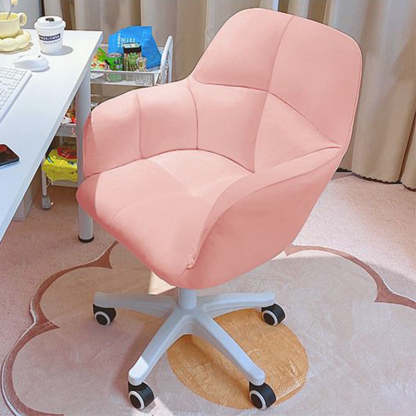Contemporary Golden Velvet Desk Chair