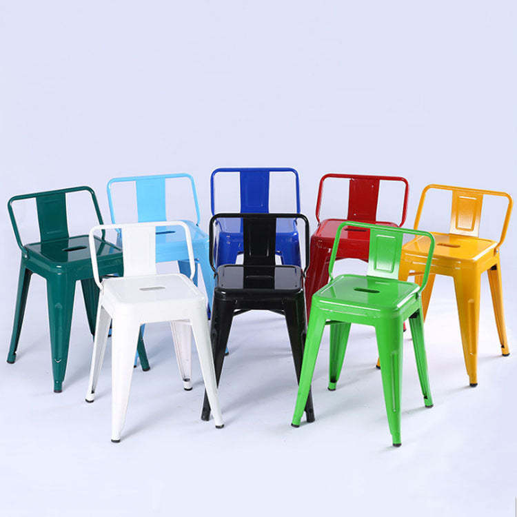 Industrial Iron Bar Stool