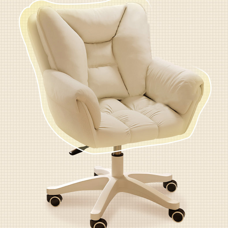 Coastal High Elastic Nylon Desk Chair — Gray
