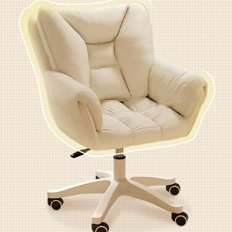 Coastal High Elastic Nylon Desk Chair — Gray