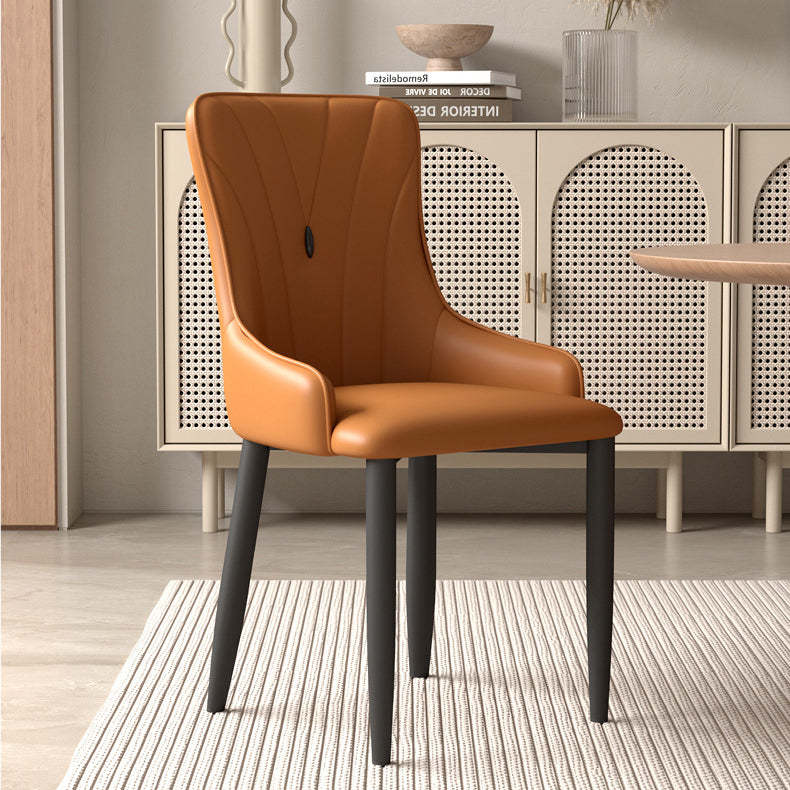 Coastal Carbon Steel Resilient Dining Chair