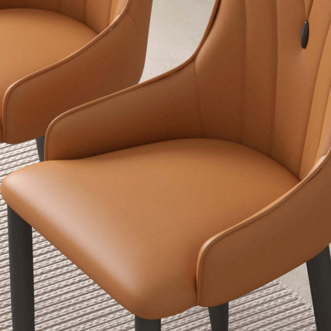 Coastal Carbon Steel Resilient Dining Chair