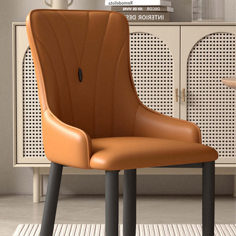 Coastal Carbon Steel Resilient Dining Chair