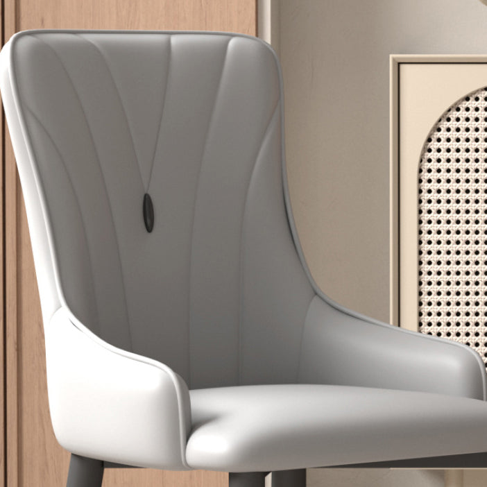 Coastal Carbon Steel Resilient Dining Chair