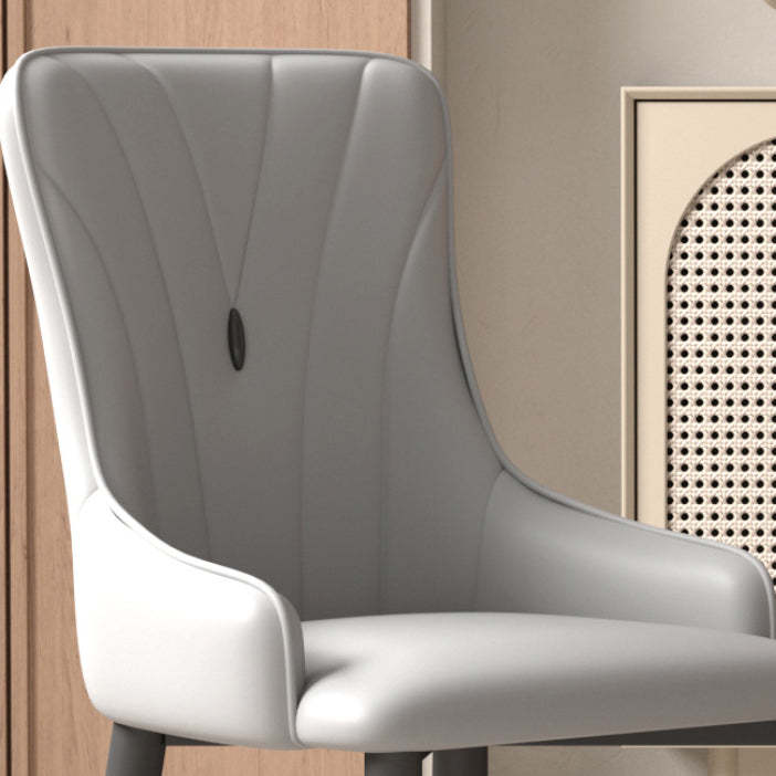 Coastal Carbon Steel Resilient Dining Chair