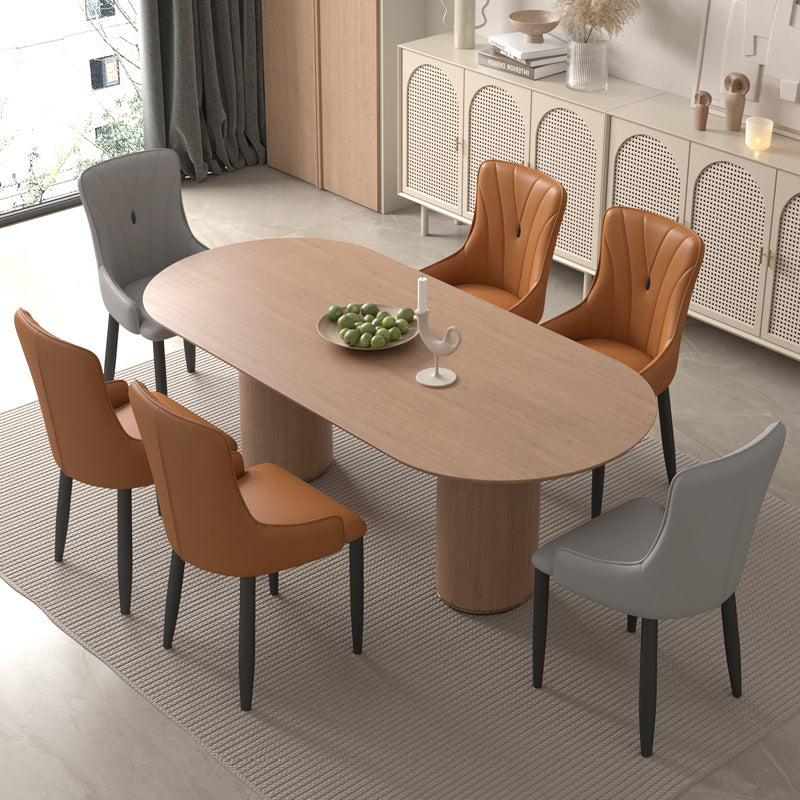 Coastal Carbon Steel Resilient Dining Chair