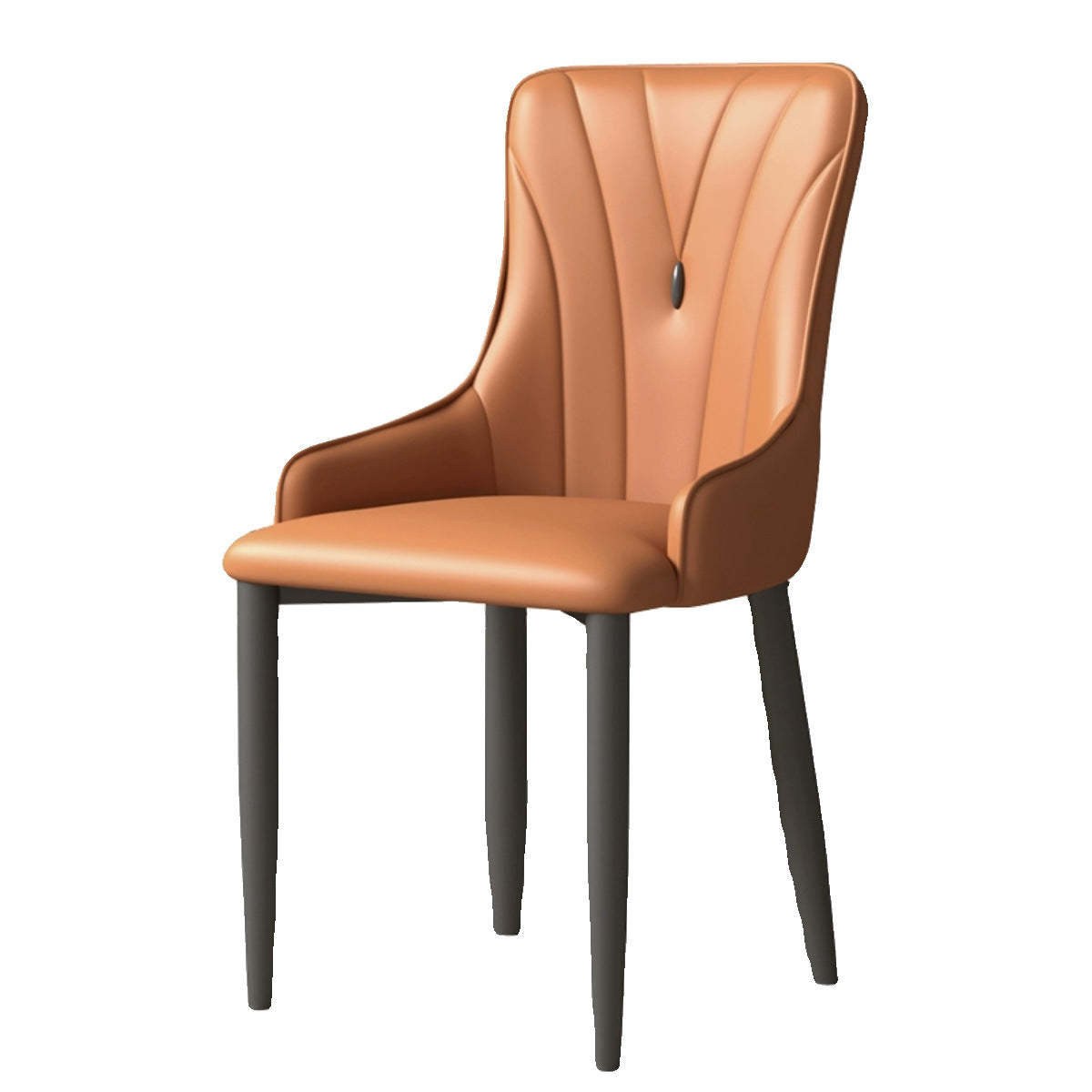 Coastal Carbon Steel Resilient Dining Chair