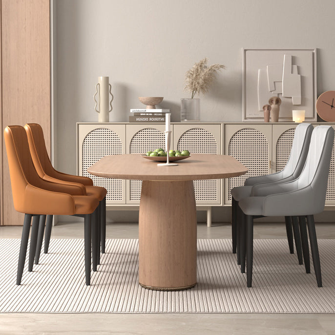 Coastal Carbon Steel Resilient Dining Chair