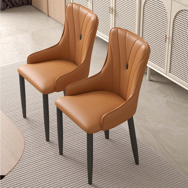 Coastal Carbon Steel Resilient Dining Chair