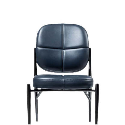 Luxury Microfiber Leather Metal Chair