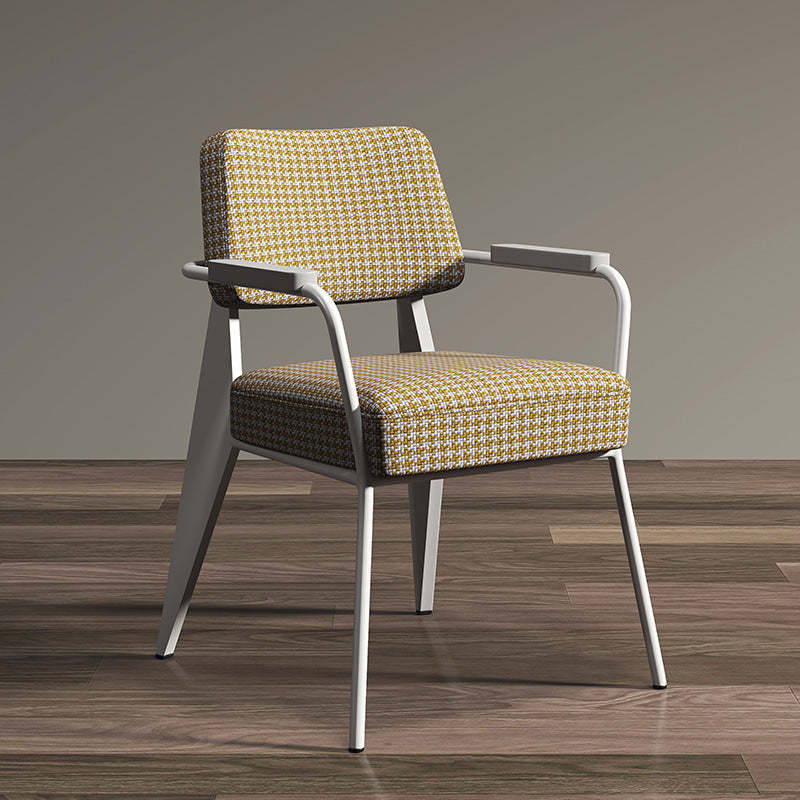 Lighom nordic cushion black dining chairs & benches in iron — Item C