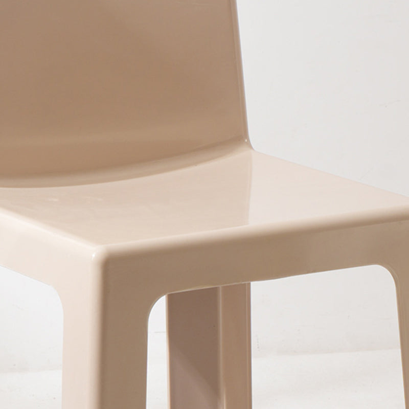 Minimalist Plastic Dining Chair