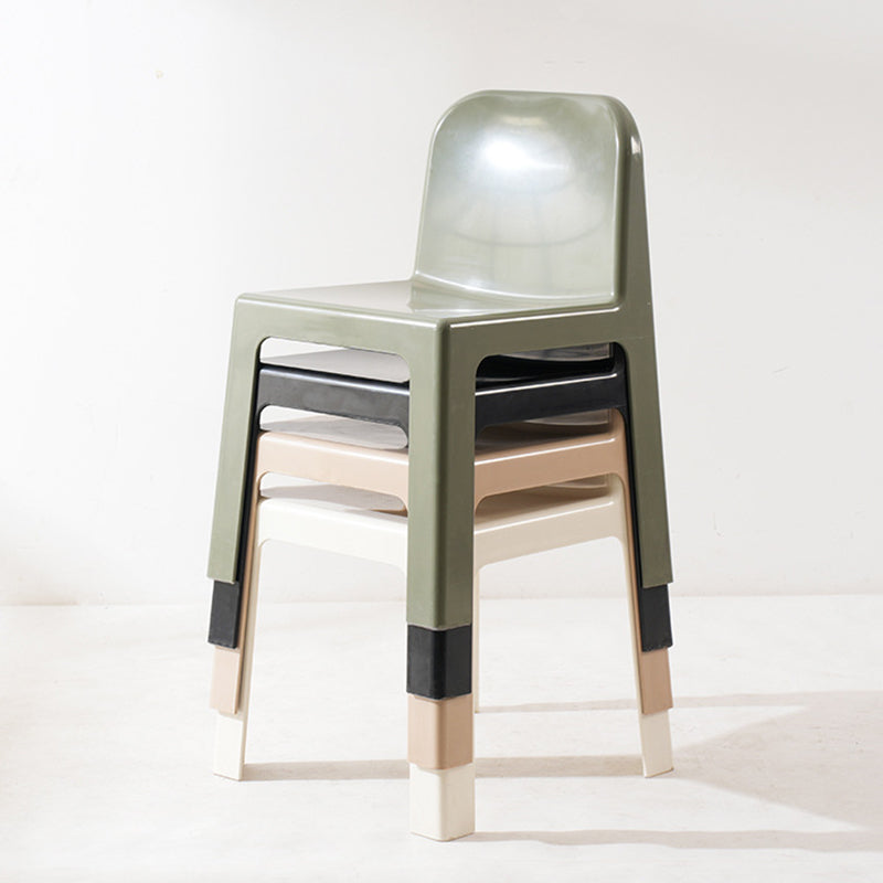 Minimalist Plastic Dining Chair