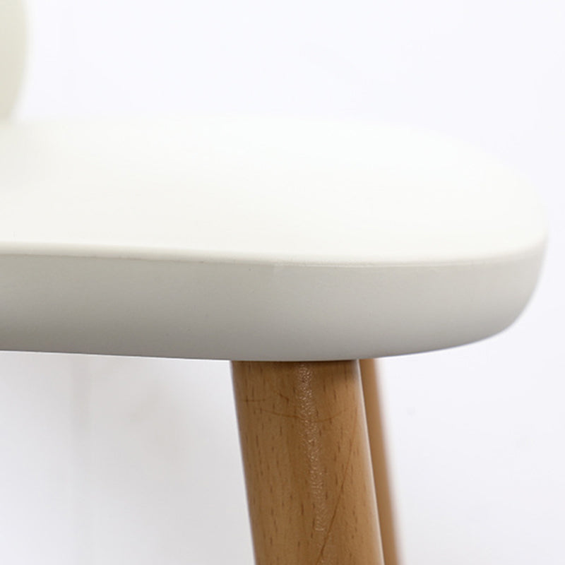 Scandinavian Sleek Plastic Dining Chair