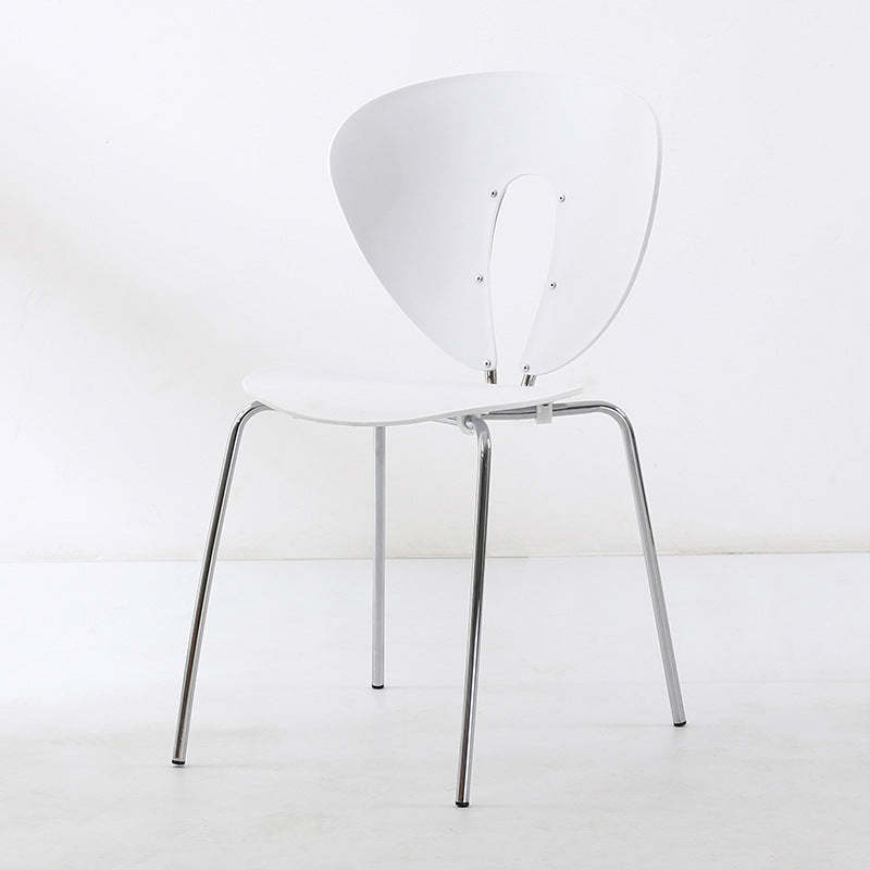 French Triangular Back Plastic Dining Chair