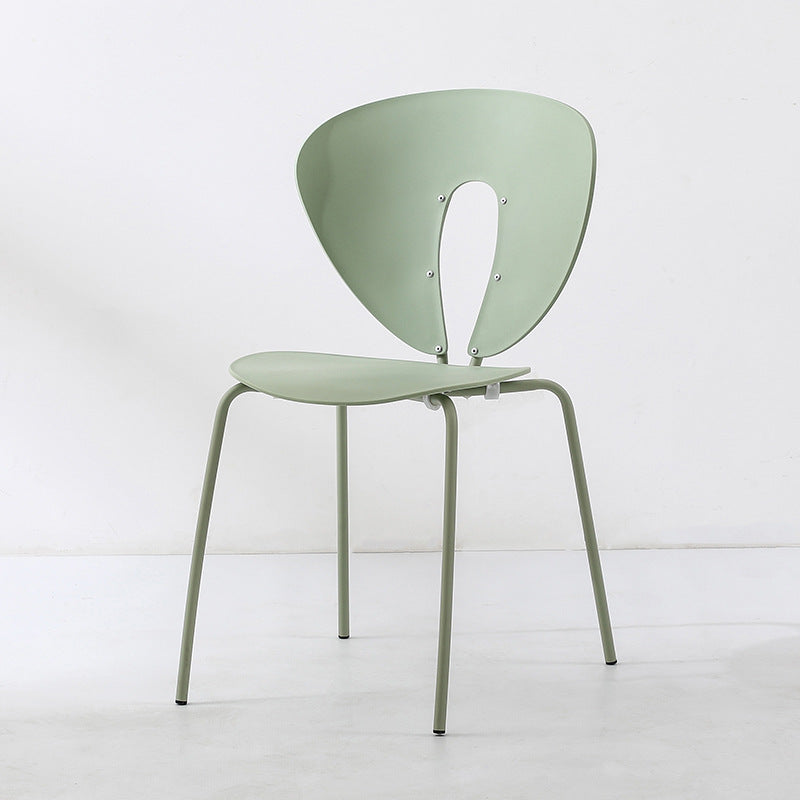 French Triangular Back Plastic Dining Chair
