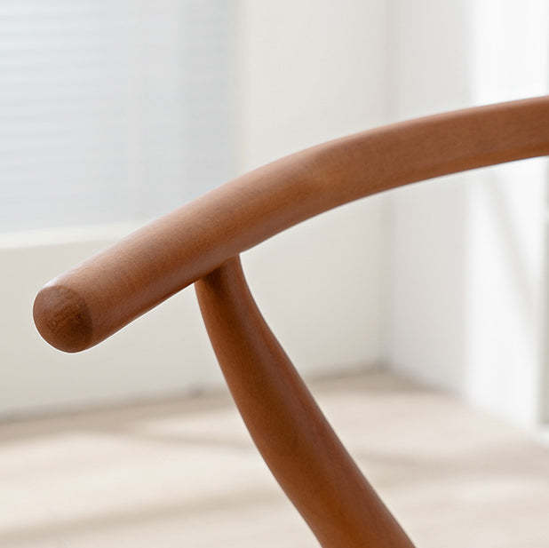 Scandinavian Y-Shape Braided Wood Dining Chair
