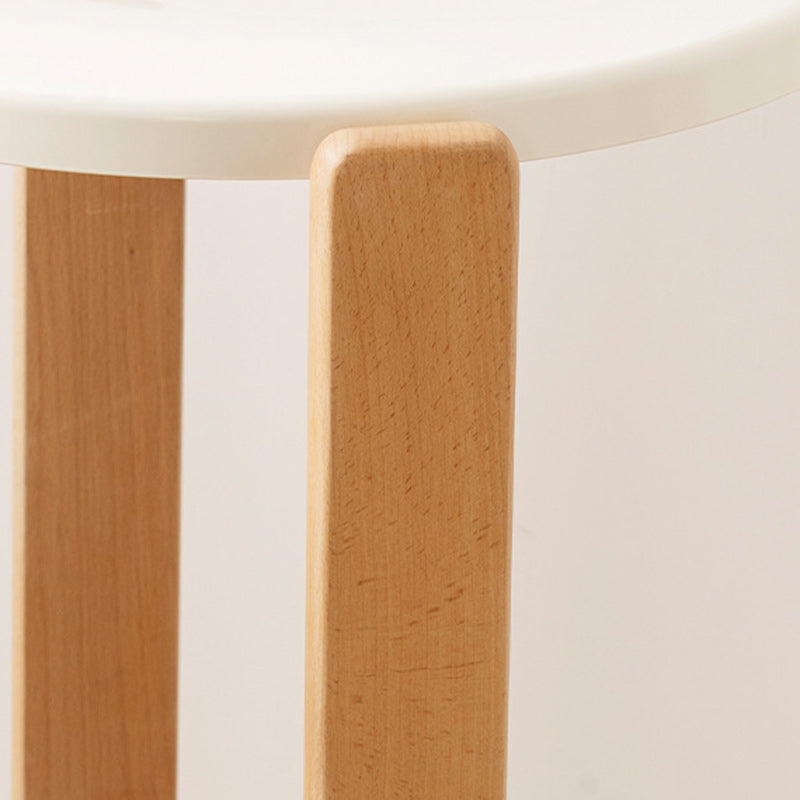 Chinese Bent Plastic Wood Dining Chair