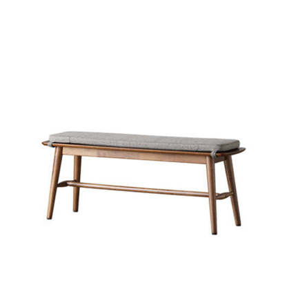 Scandinavian Trapezoid Fabric Shoe Bench Low Stool