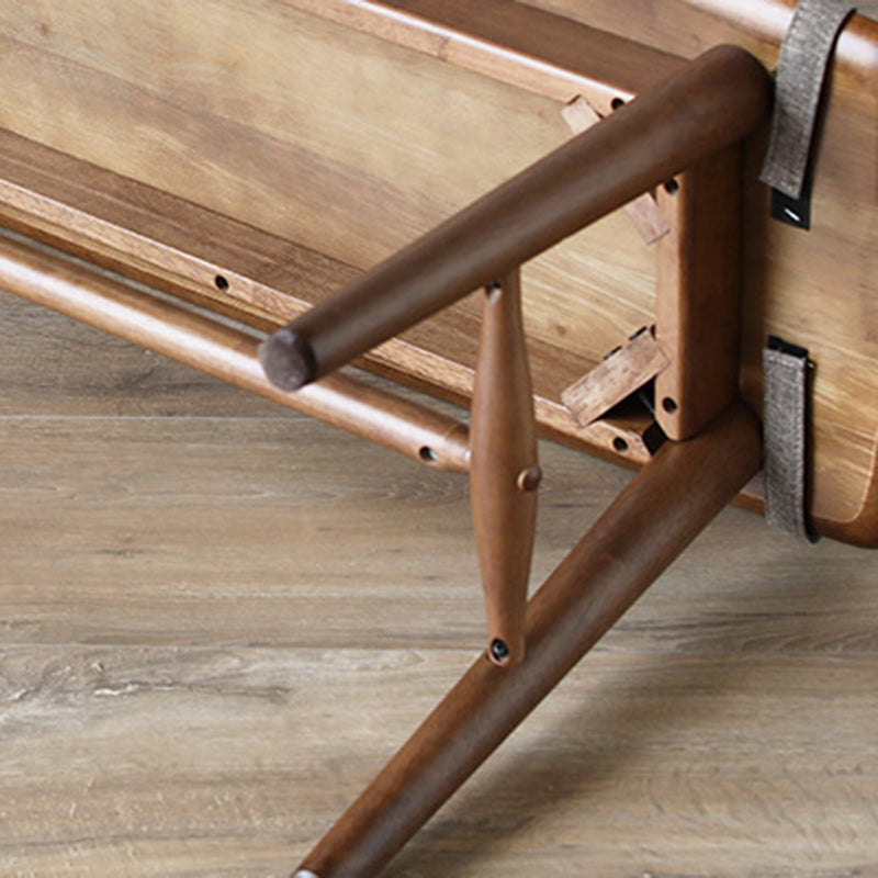 Scandinavian Trapezoid Fabric Shoe Bench Low Stool