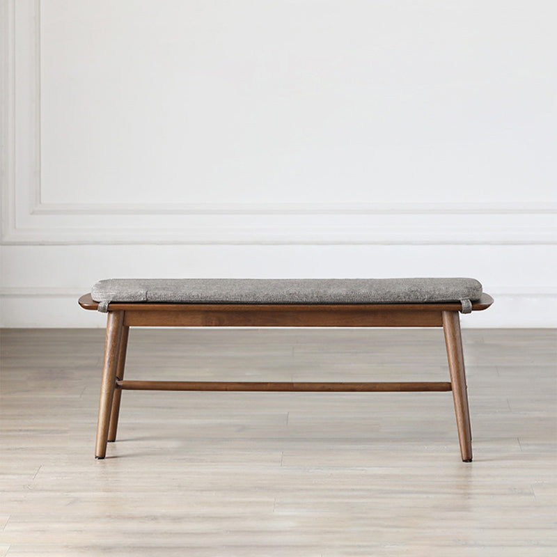 Scandinavian Trapezoid Fabric Shoe Bench Low Stool