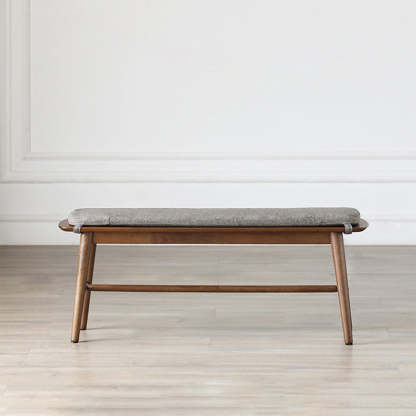 Scandinavian Trapezoid Fabric Shoe Bench Low Stool