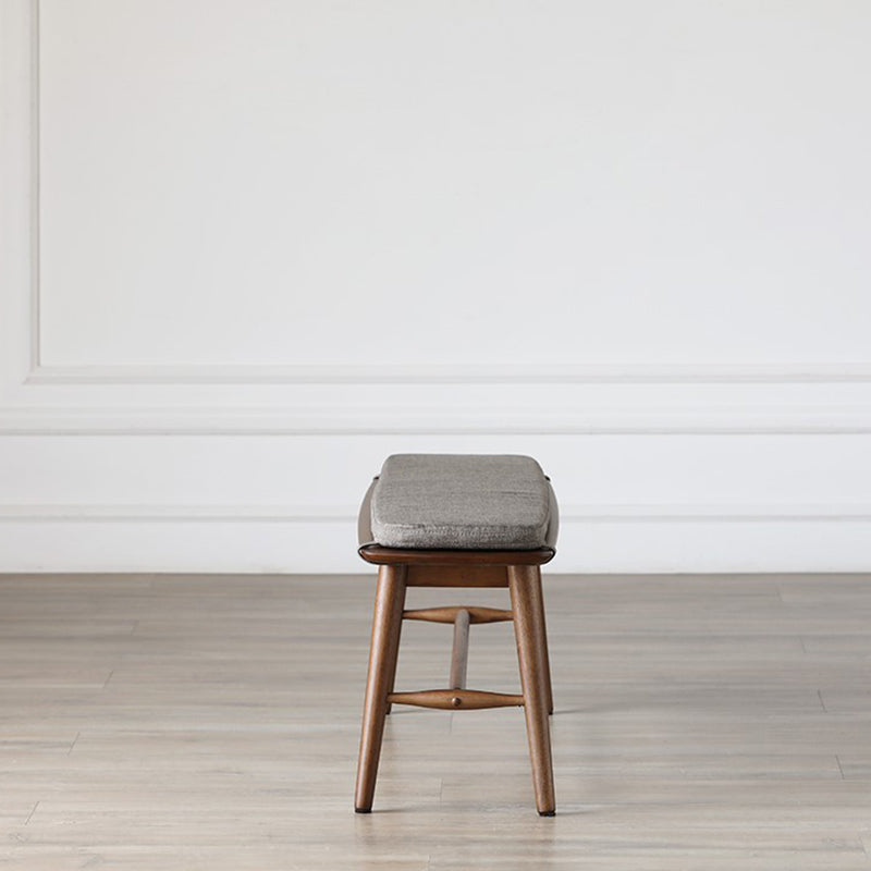 Scandinavian Trapezoid Fabric Shoe Bench Low Stool