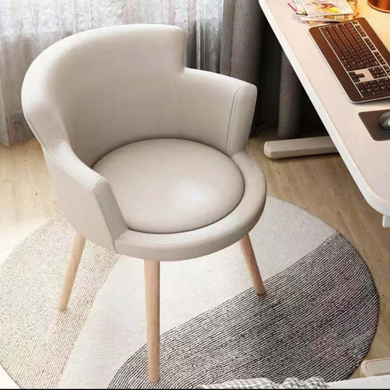 Minimalist Arc Lift Tech Fabric Desk Chair