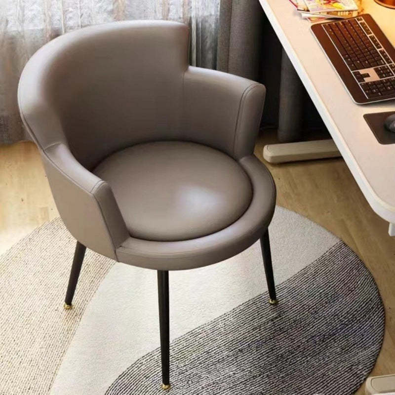 Minimalist Arc Lift Tech Fabric Desk Chair