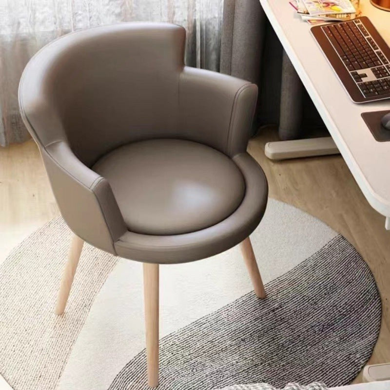 Minimalist Arc Lift Tech Fabric Desk Chair