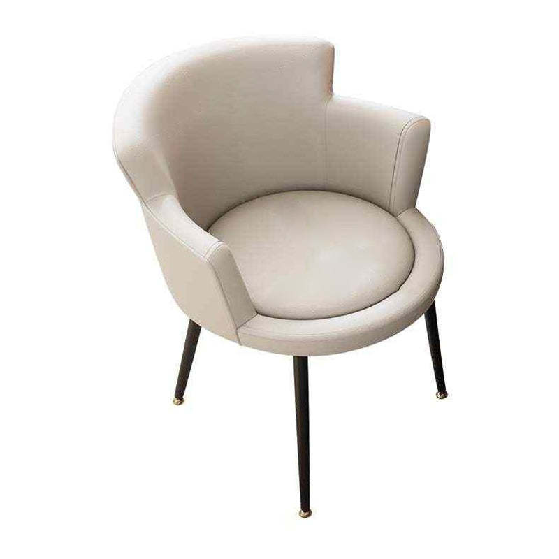 Minimalist Arc Lift Tech Fabric Desk Chair