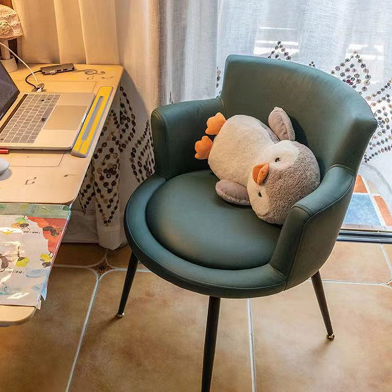 Minimalist Arc Lift Tech Fabric Desk Chair