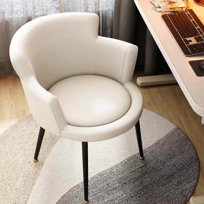 Minimalist Arc Lift Tech Fabric Desk Chair