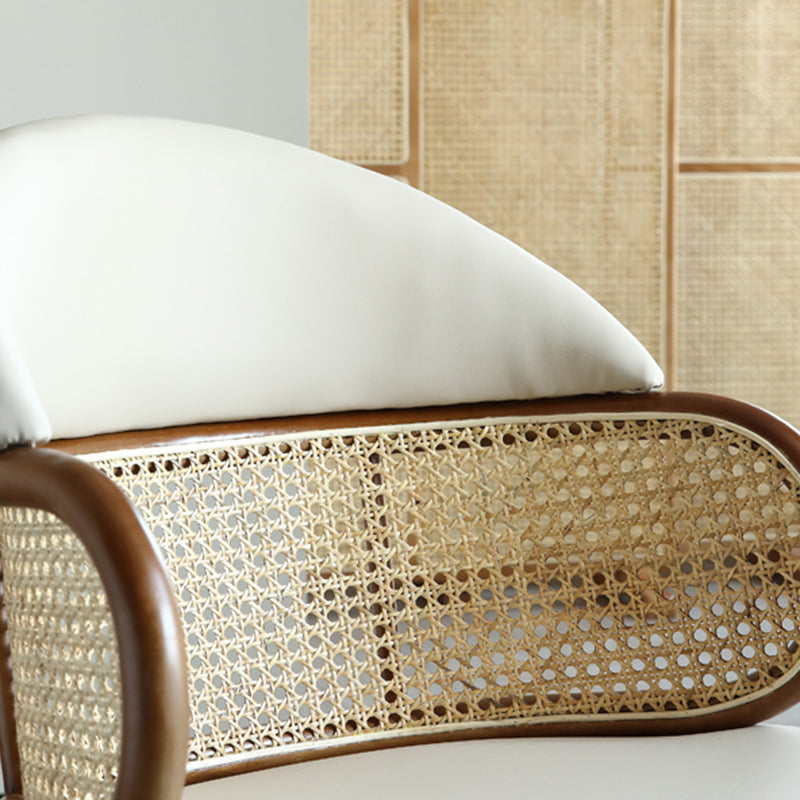 Scandinavian Microfiber Leather Ash Dining Chair