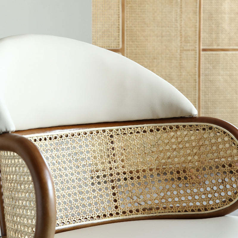 Scandinavian Microfiber Leather Ash Dining Chair