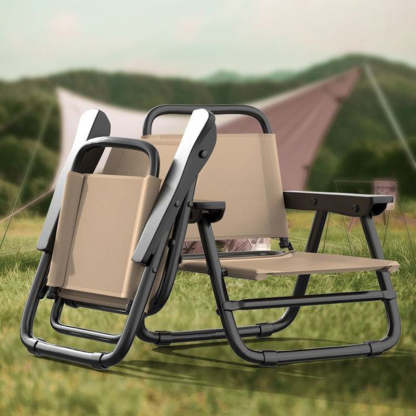 Minimalist Oxford Fabric Steel Tube Chair