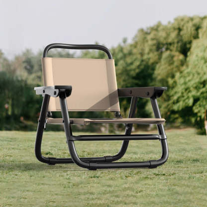 Minimalist Oxford Fabric Steel Tube Chair