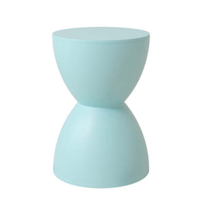 Minimalist Hourglass Round Plastic Chair