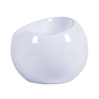 Art Deco Apple Round Plastic Steel Chair