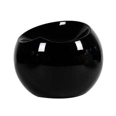 Art Deco Apple Round Plastic Steel Chair