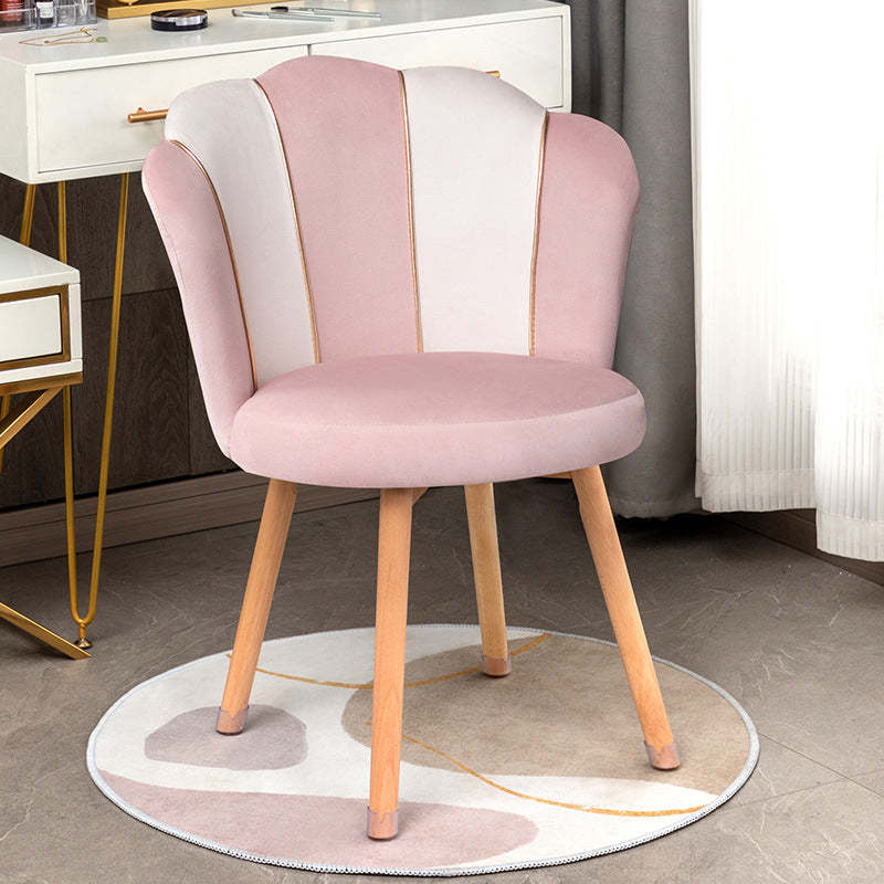 Art Deco Petals Tech Fabric Vanity Chair